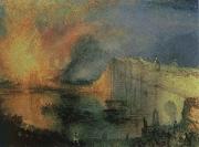 J.M.W. Turner the burning of the houses of lords and commons,october 16,1834 oil on canvas